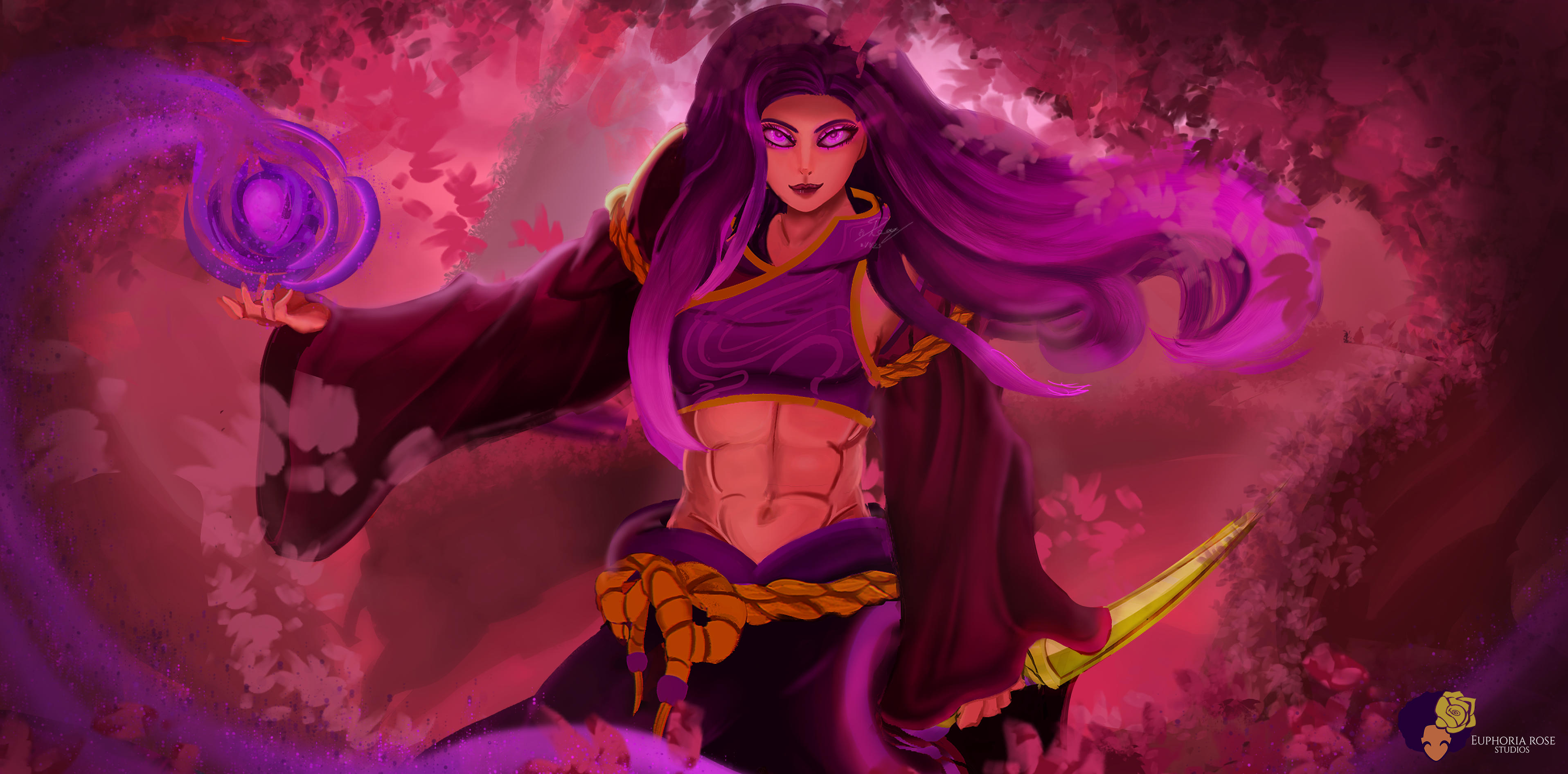 Euphoria Rose Studios - Ignite Hope Splash Art, Digital Illustration